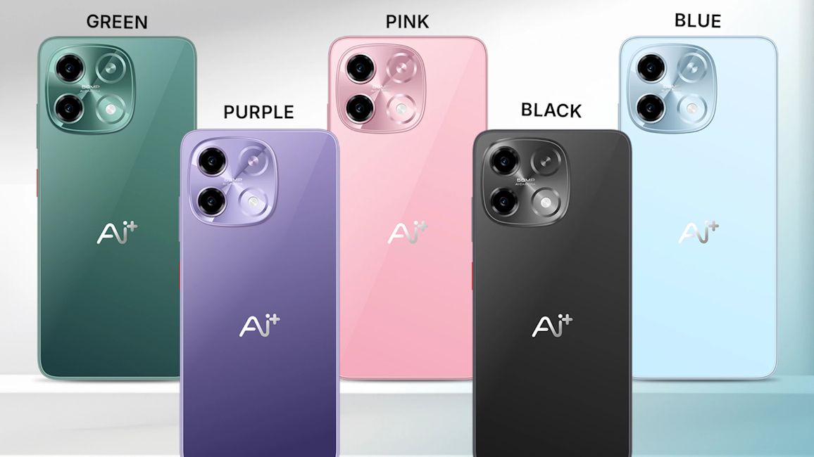 Ai+ Nova 2 5G colour options and back design showcased Ai+ Nova 2 5G colour options and back design showcased