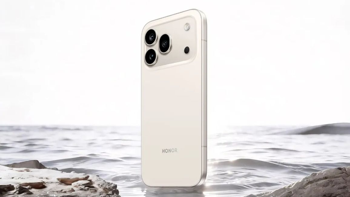 Honor 600 Pro white back design showcased