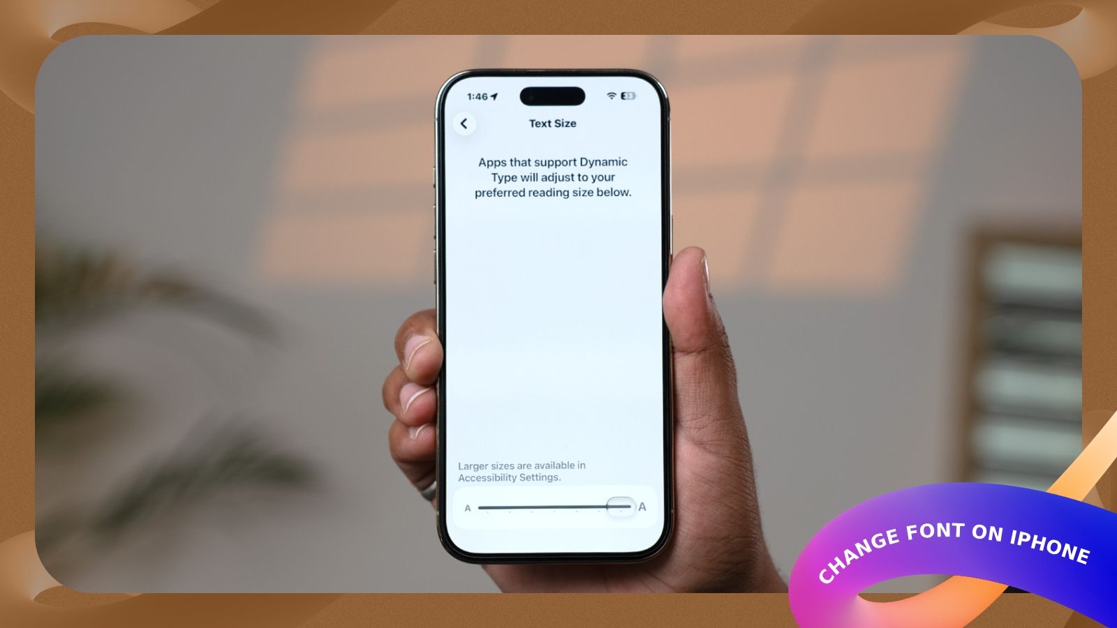 How to Change Font on iPhone (2026 Guide) thumbnail