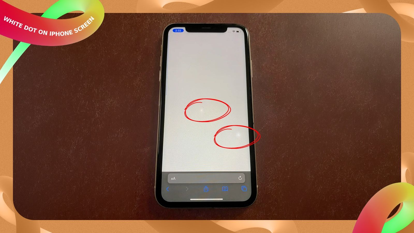White Dot on iPhone Screen? Here's How to Fix It thumbnail
