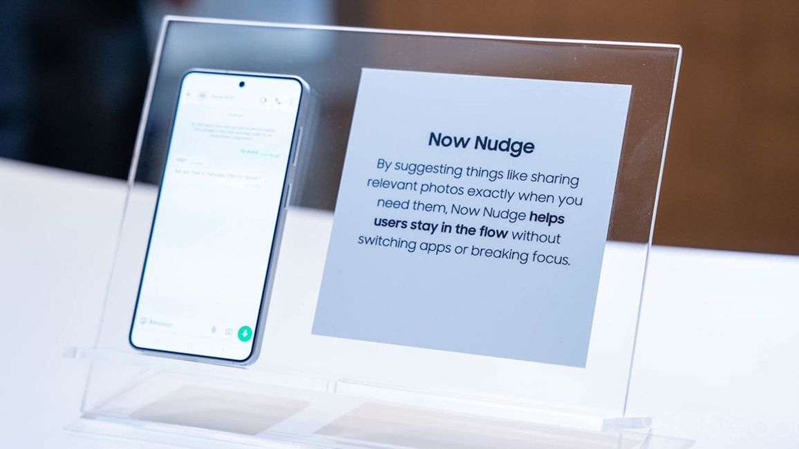 Now Nudge feature on Galaxy S26 series