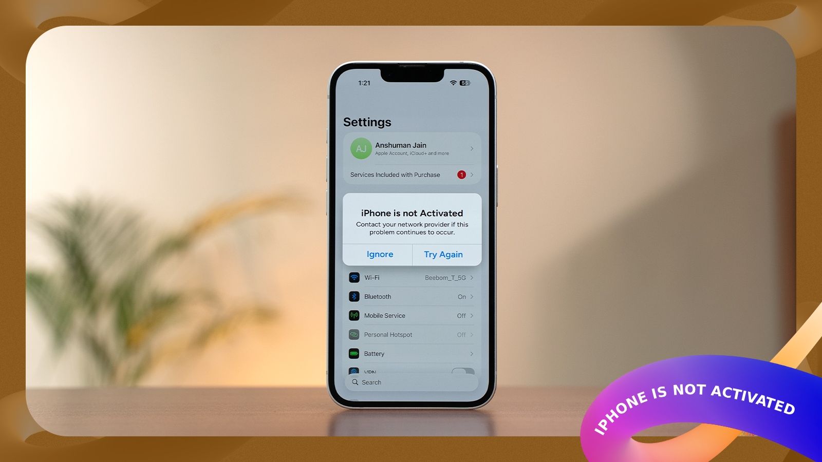 Seeing the iPhone Is Not Activated Message? Here Are the Causes and Fixes thumbnail
