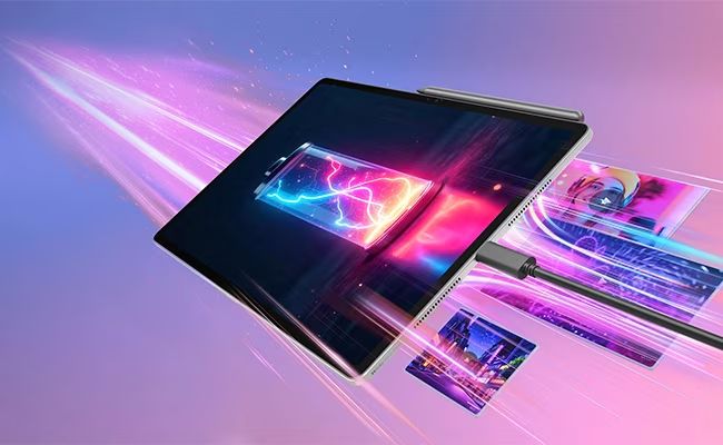 Lenovo Idea Tab Pro Gen 2 battery and charging banner