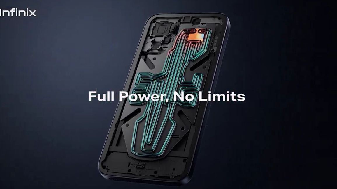 Infinix GT 50 Pro liquid cooling