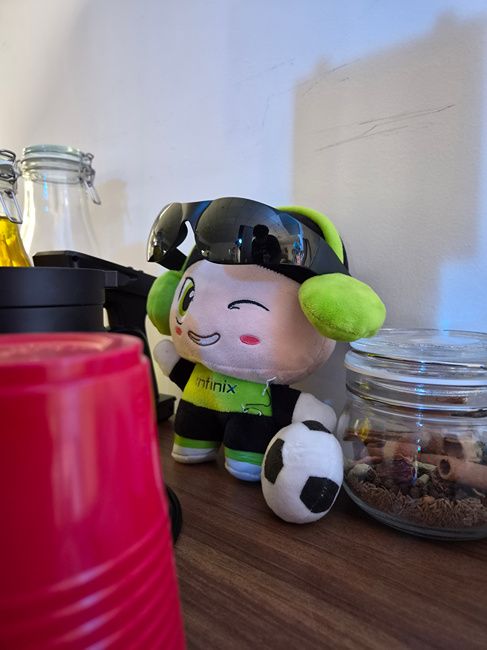 shot of a plushie shot of a plushie