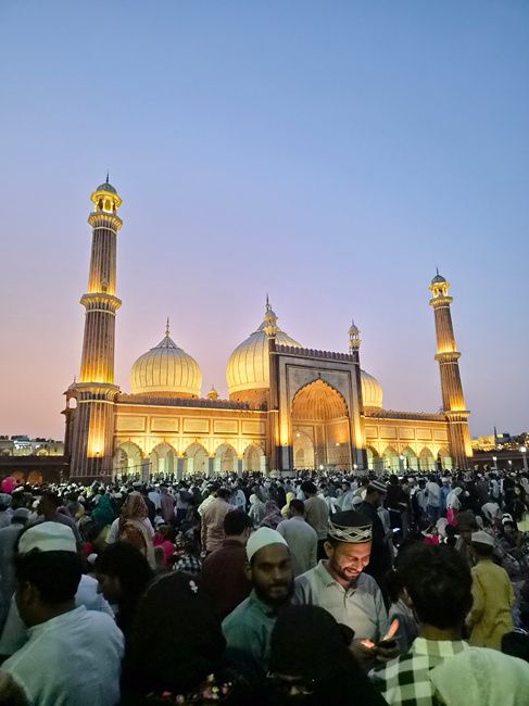 Shot of Jama Masjid Shot of Jama Masjid