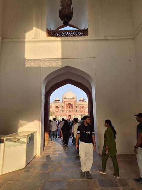 Shot from the inside of minaret Shot from the inside of minaret