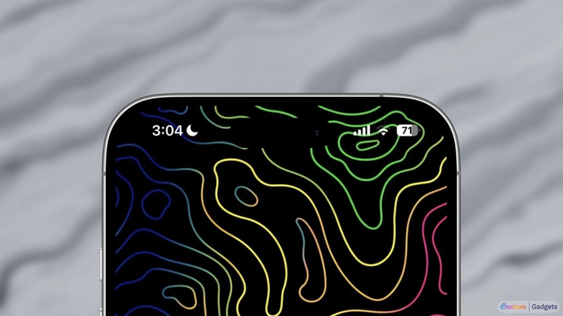 banner showing an iPhone displaying a moon sign at the top left 