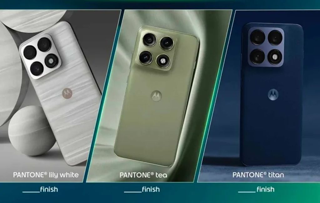 Motorola Edge 70 Pro colour options back design showcased