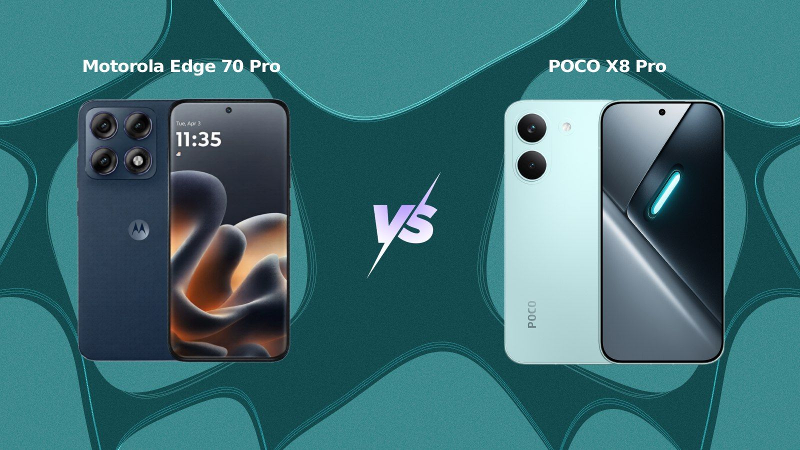 Motorola Edge 70 Pro vs Poco X8 Pro Comparison: Which Phone to Buy?