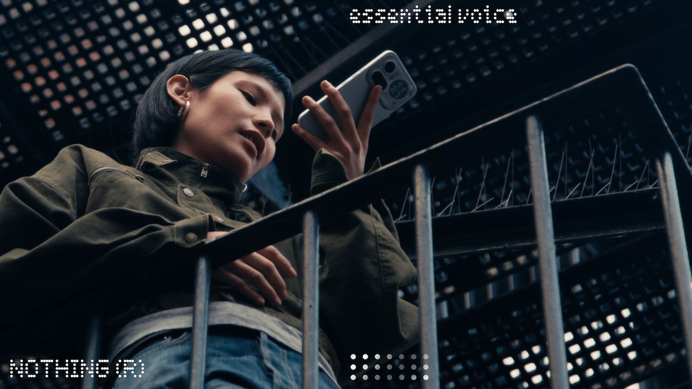 Nothing Essential Voice feature banner
