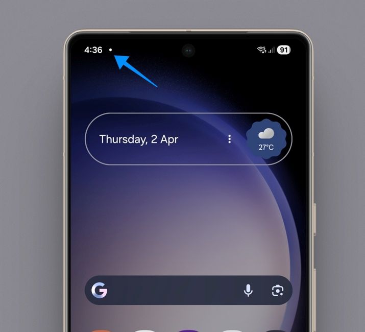 android screenshot showing notification overflow indicator android screenshot showing notification overflow indicator