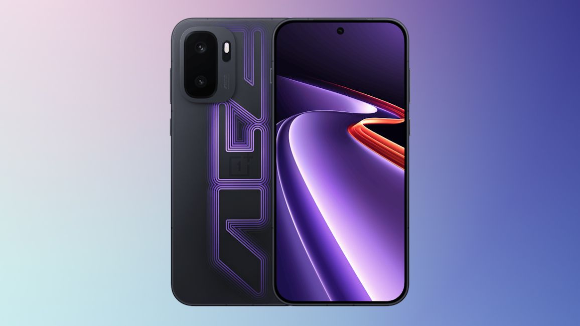 OnePlus Ace 6 Ultra black front and back design showcased