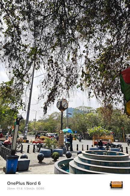 OnePlus Nord 6 25mm clock day shot OnePlus Nord 6 25mm clock day shot