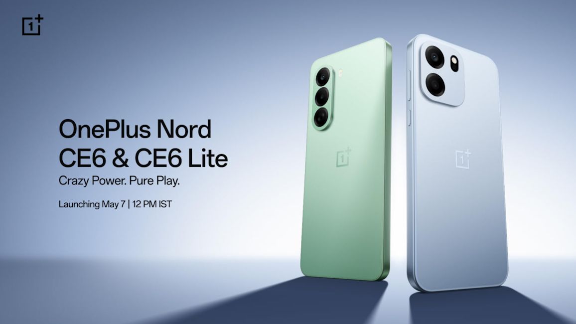 OnePlus Nord CE 6 and Nord CE 6 Lite India launch date banner image
