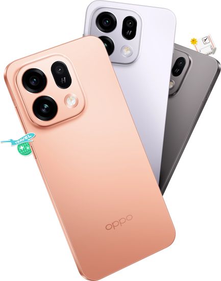 Oppo Find X9s colour options