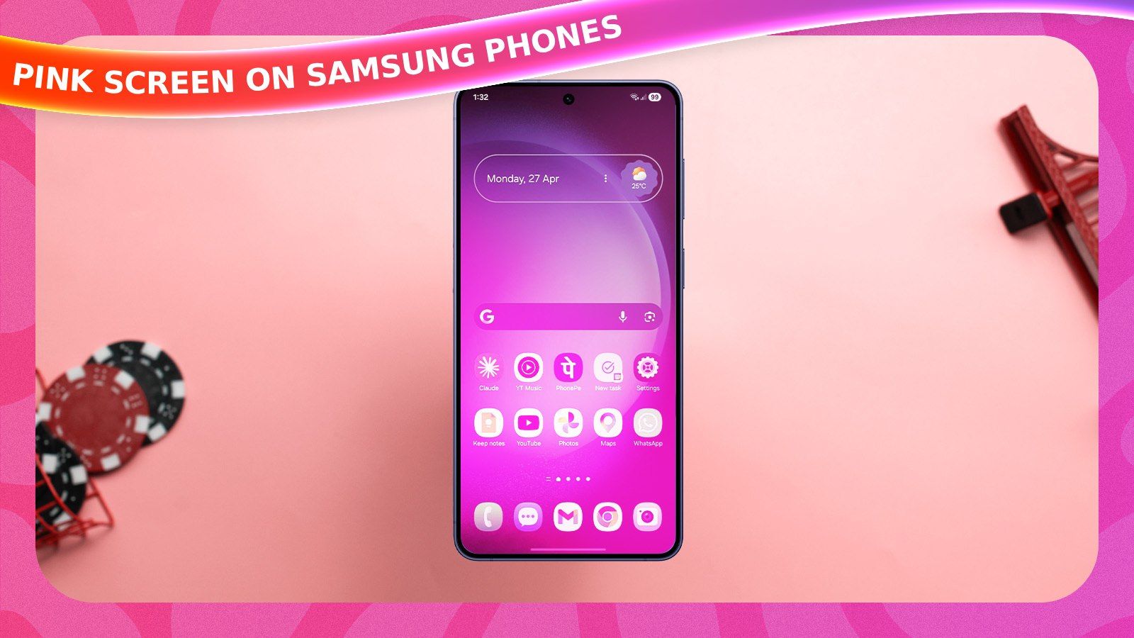 Samsung Pink Screen Problem: Causes and How to Fix It on Galaxy Phones