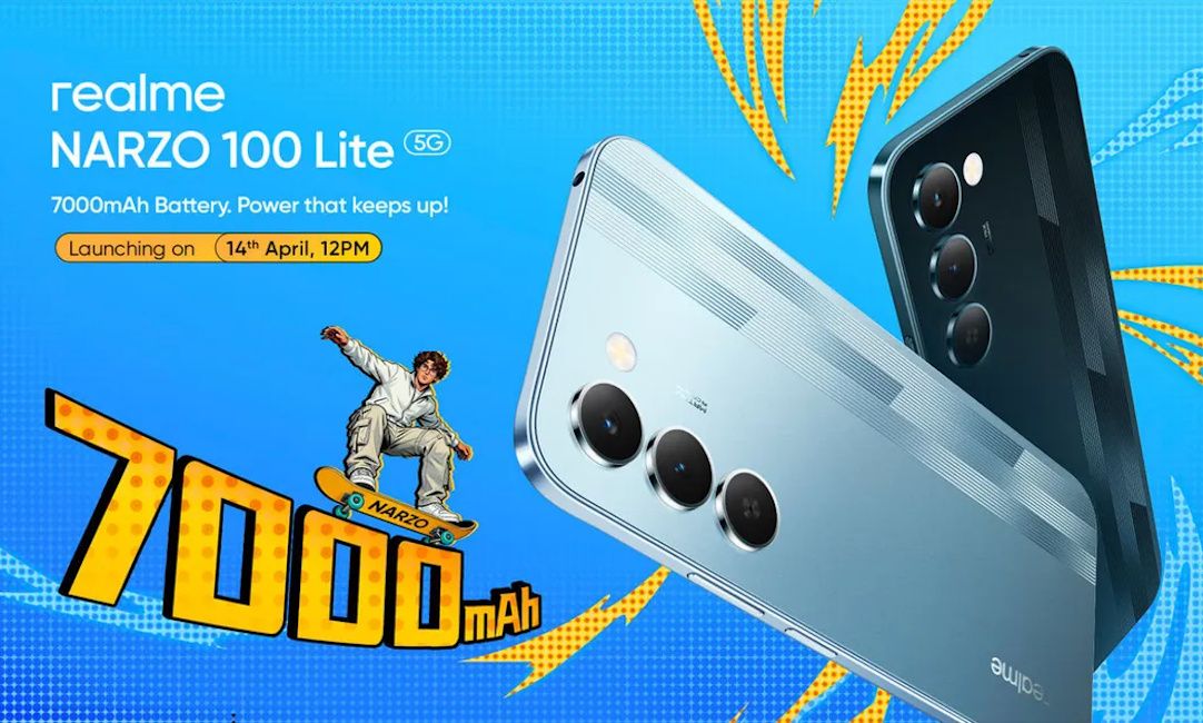 Realme Narzo 100 Lite 5G launch date in India official banner