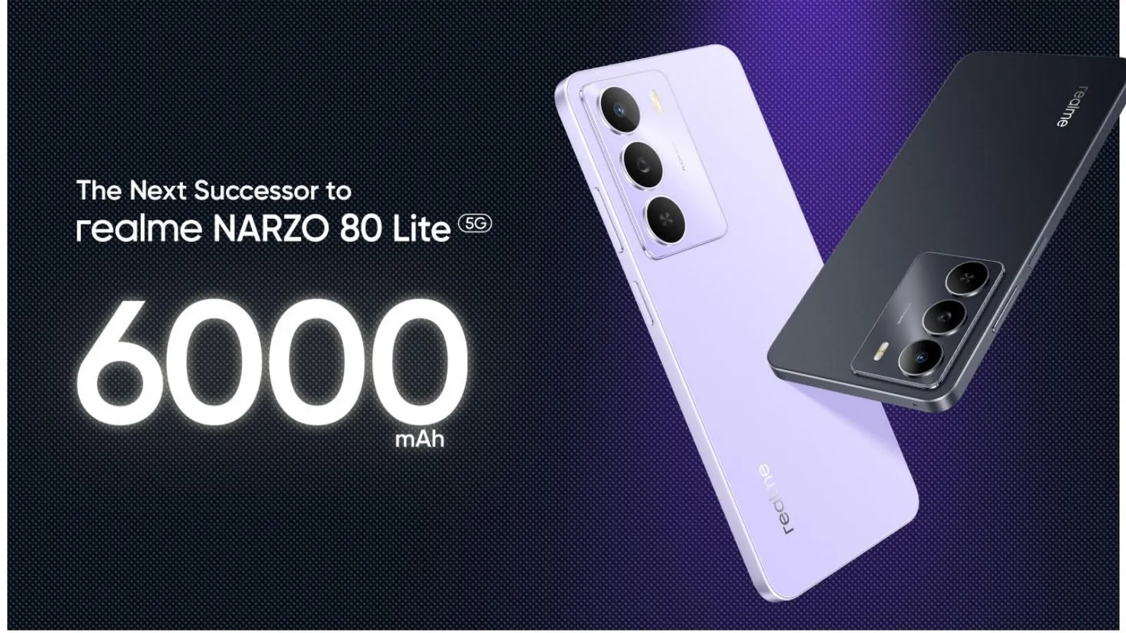 Realme Narzo 100 Lite 5G landing page