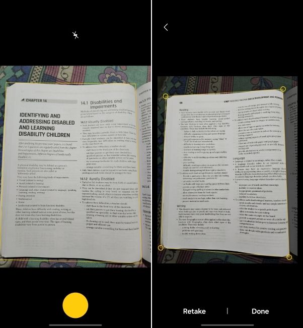 one ui screenshot showing how to save multiple scanned images using samsung notes