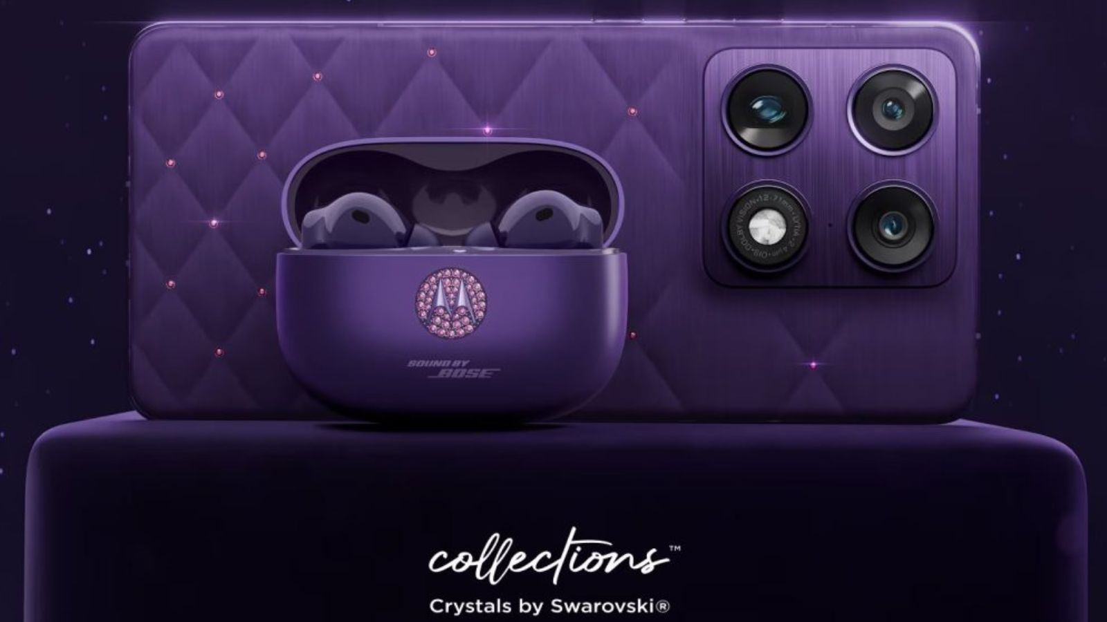 Motorola Signature and Moto Buds 2 Plus Swarovski Edition Launched as Part of 'Brilliant Collection' thumbnail