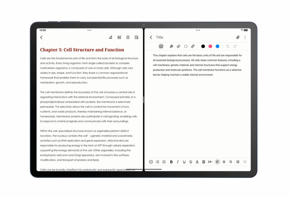 TCL Tab A1 Plus multitasking TCL Tab A1 Plus multitasking