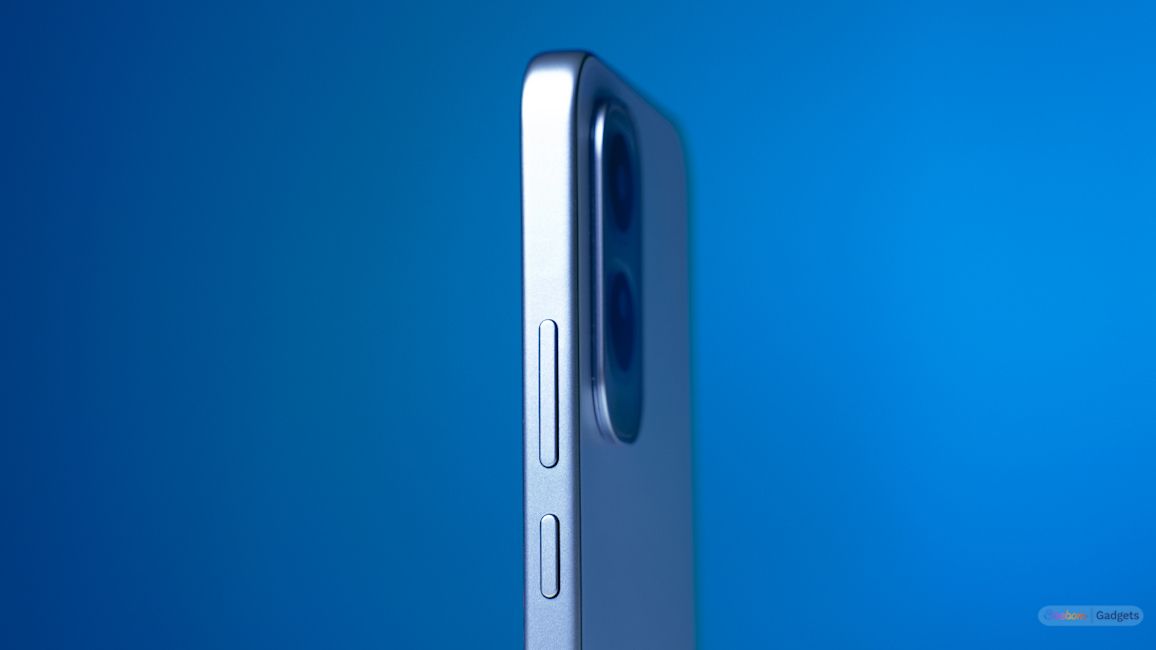 Vivo T5 Pro Glacier Blue frame design showcased