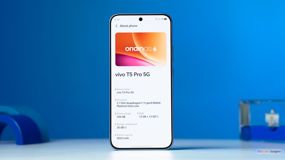 Vivo OriginOS 6 software page