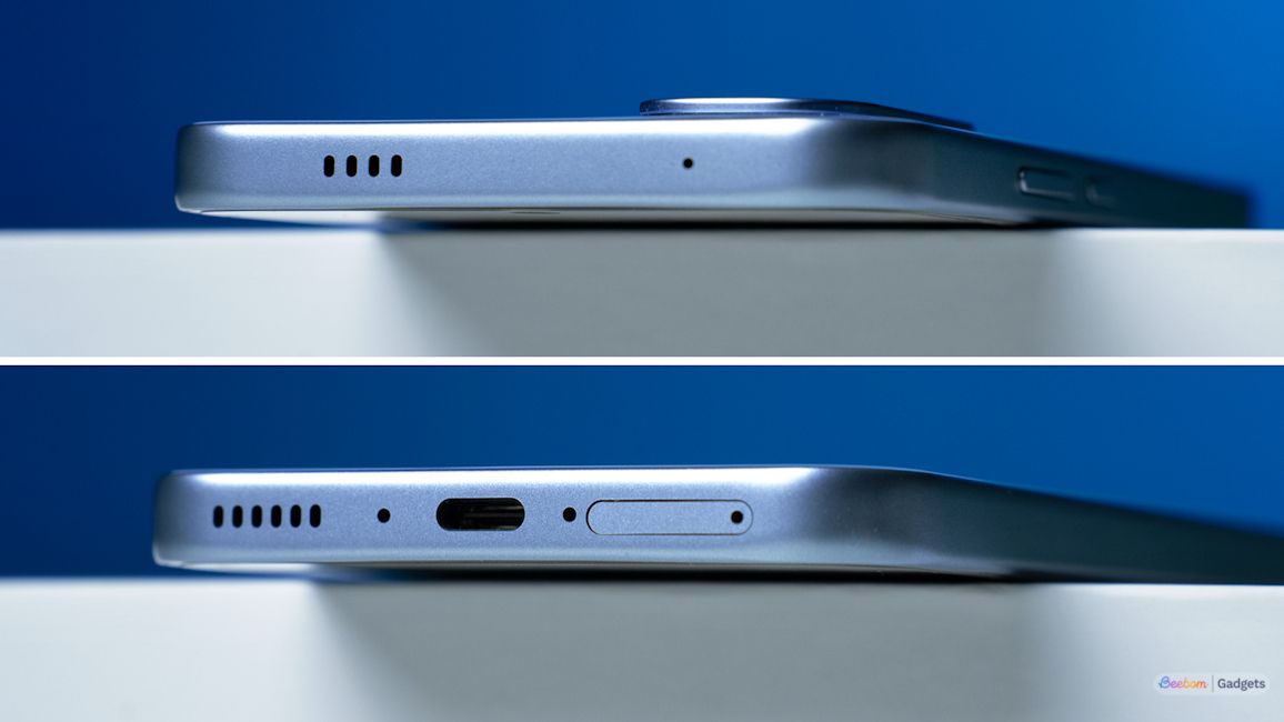 Vivo T5 Pro speakers placement showcased