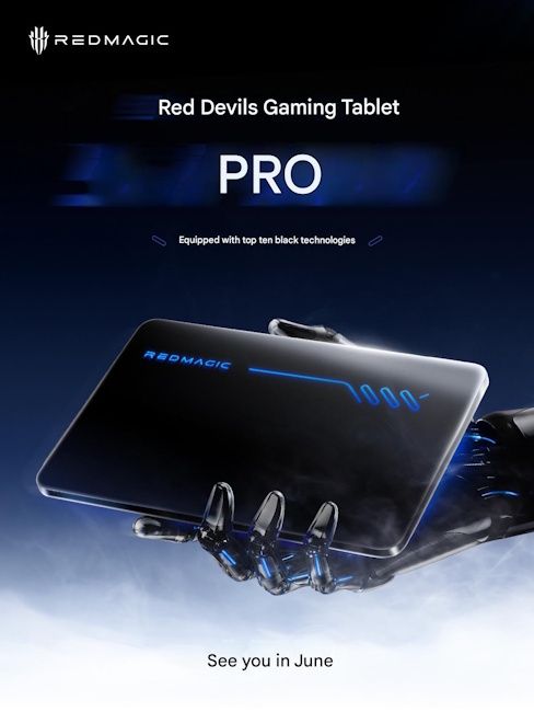 RedMagic Gaming Tablet 5 Pro China launch in June 2026