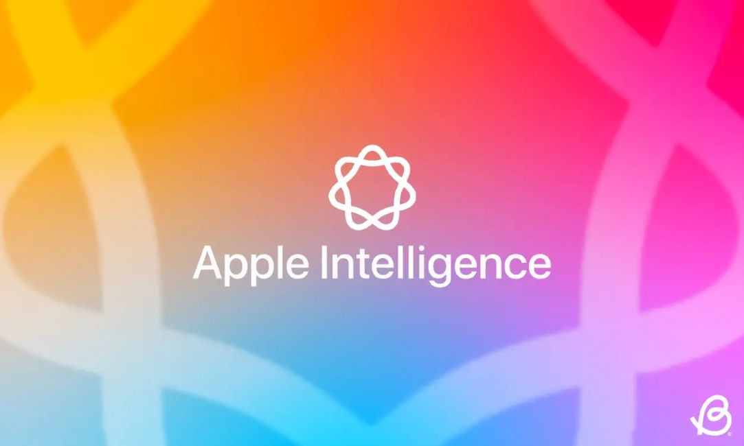 Apple Intelligence illustration logo