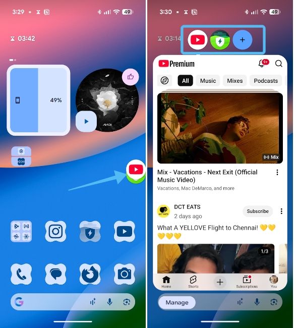 Android 17 Bubbles feature adding another app Android 17 Bubbles feature adding another app