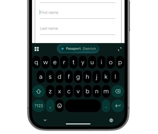 Gemini Auto Fill AI feature
