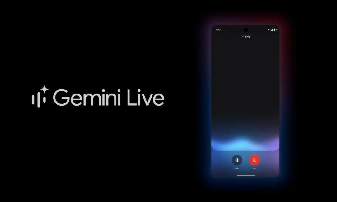 Google Gemini Live UI
