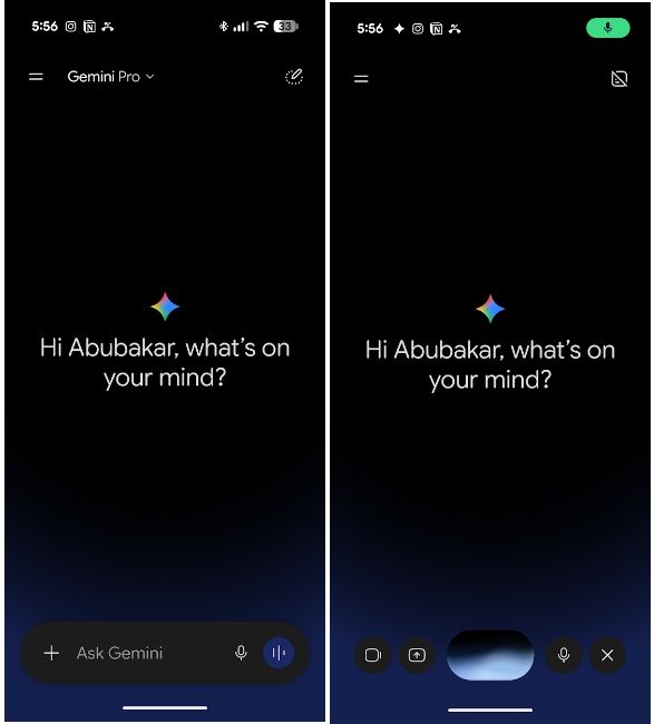 Gemini app android new UI rolling out Gemini app android new UI rolling out
