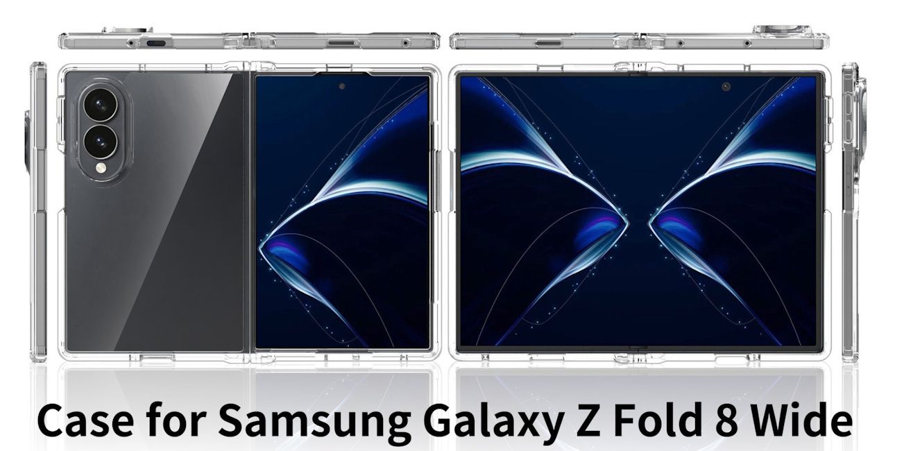 Samsung Galaxy Z Fold 8 Wide transparent case