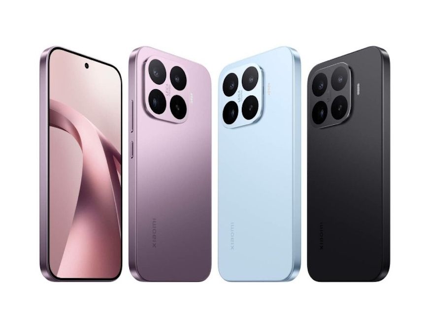 Xiaomi 17T in black, violet and white