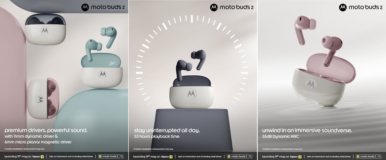 Moto Buds 2 India launch date confirmed along with some features