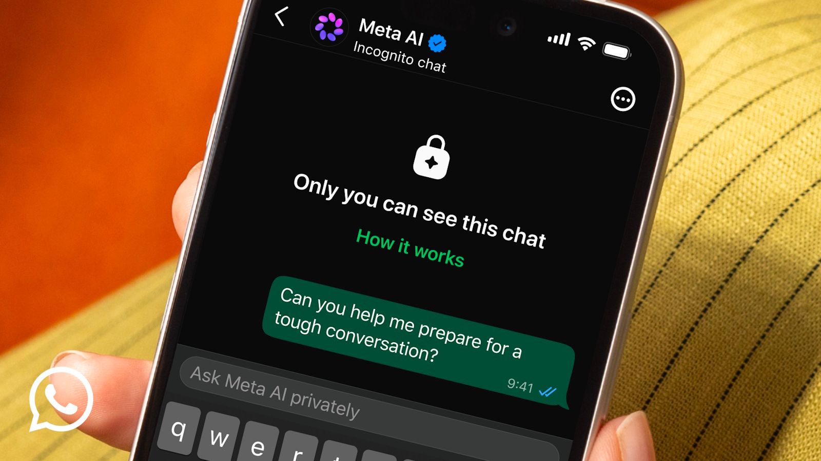 WhatsApp Adds Incognito Chat with Meta AI for Private AI Conversations thumbnail
