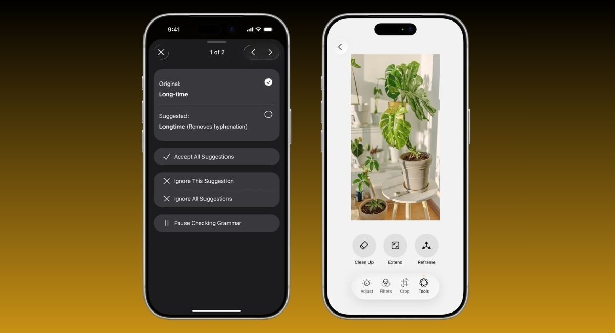 New Editing tools in the Photos app preview New Editing tools in the Photos app preview