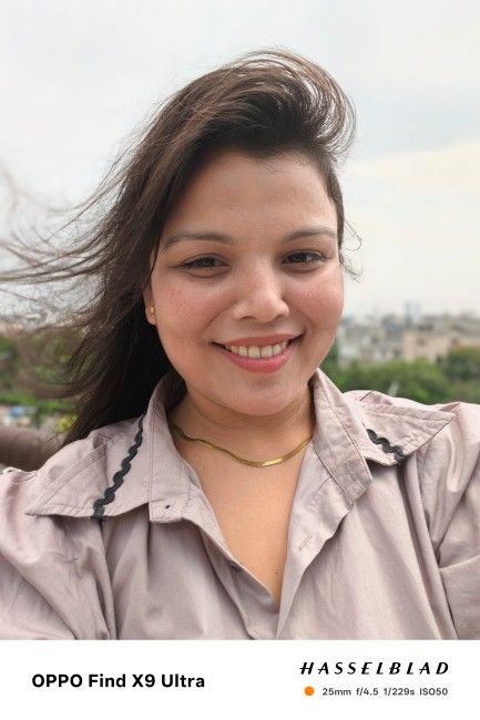 Oppo Find X9 Ultra Selfie Shots 1