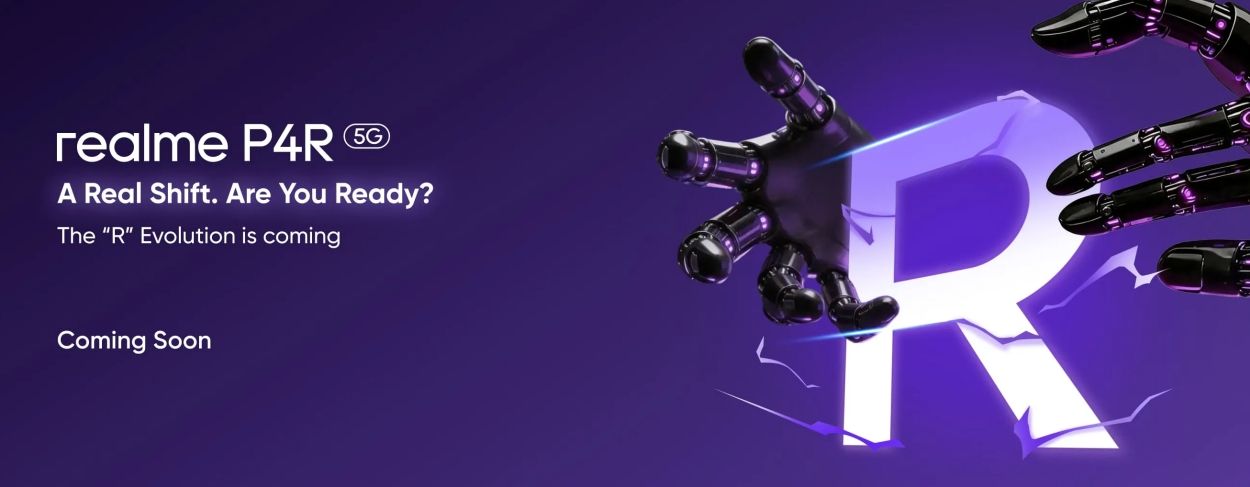Realme P4R teaser Image preview