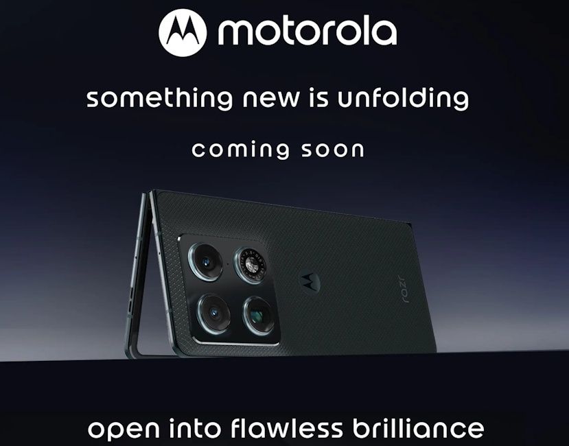 Motorola Razr Fold India launch teased