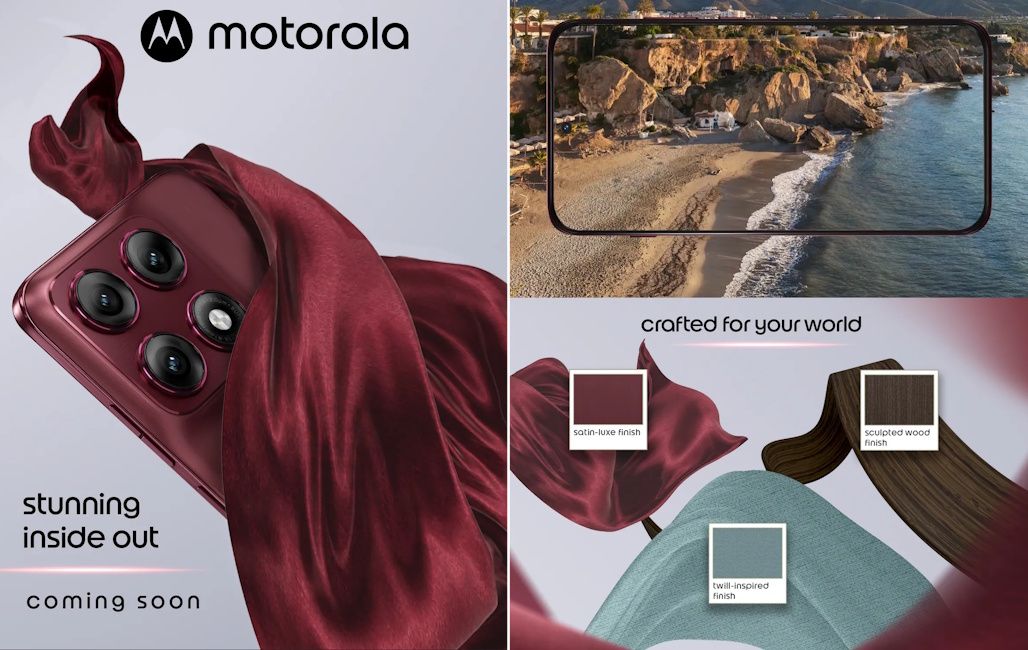 Motorola Edge 70 Pro+ microsite now live on Flipkart teasing its design and colour options