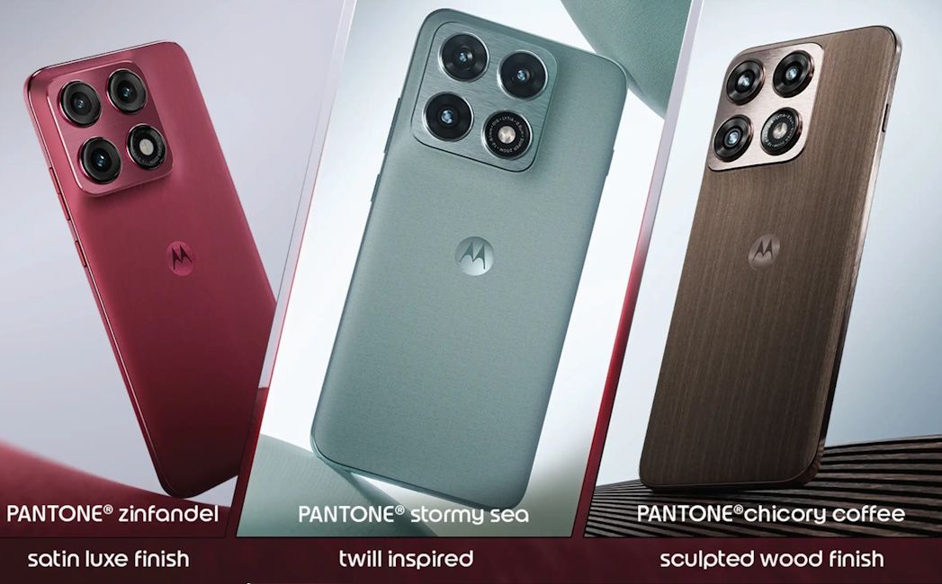Motorola Edge 70 Pro+ colour options