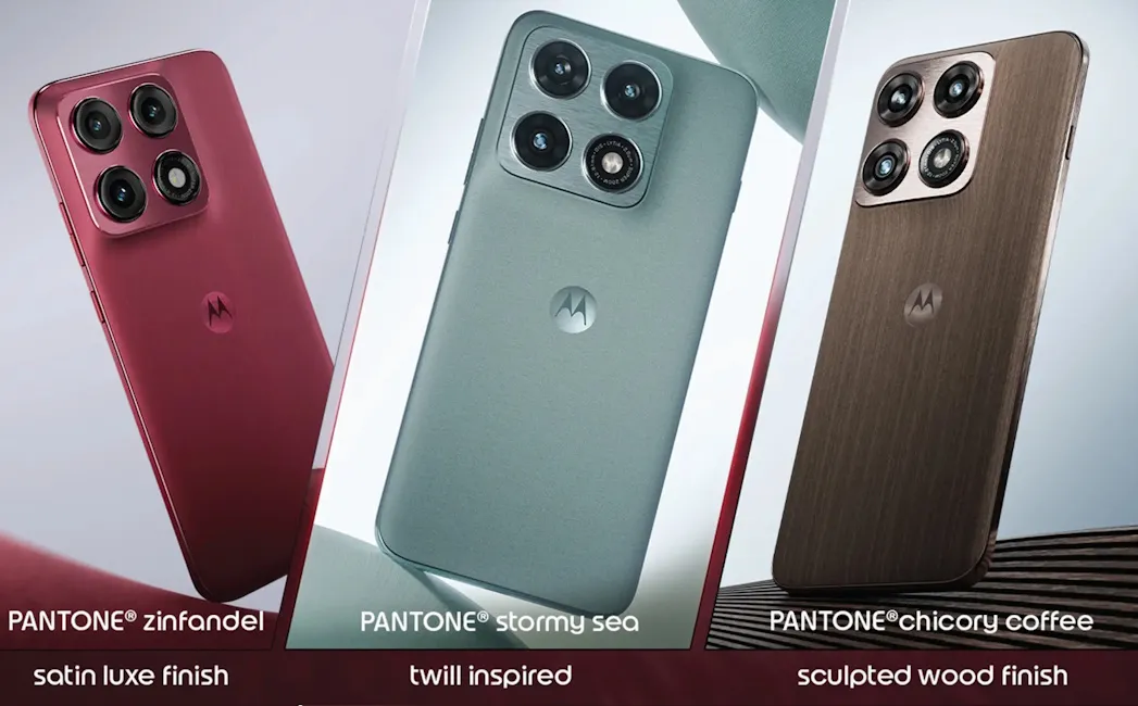 Motorola Edge 70 Pro+ colour options Motorola Edge 70 Pro+ colour options