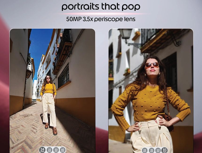 Motorola Edge 70 Pro+ periscope camera