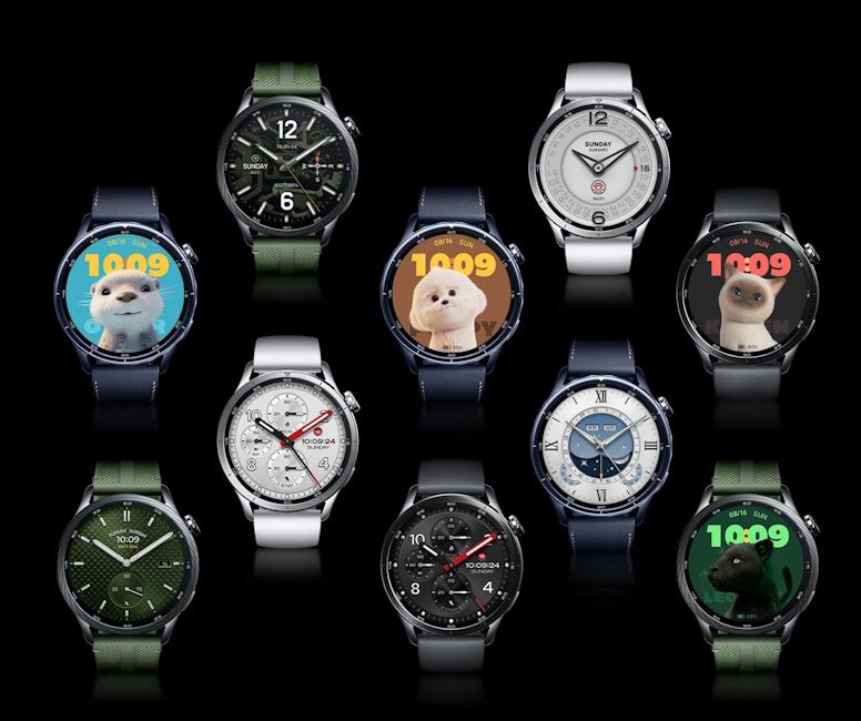 Xiaomi Watch S5 watch faces