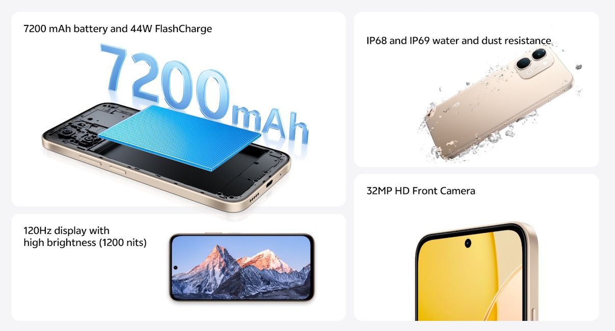 Vivo T5 key specs at a glance