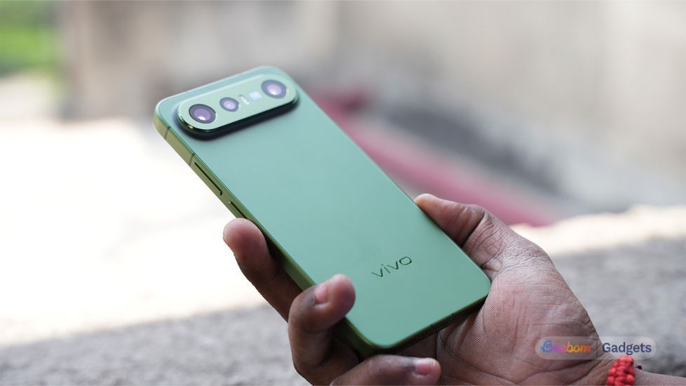 Vivo X300 FE from the back slanted